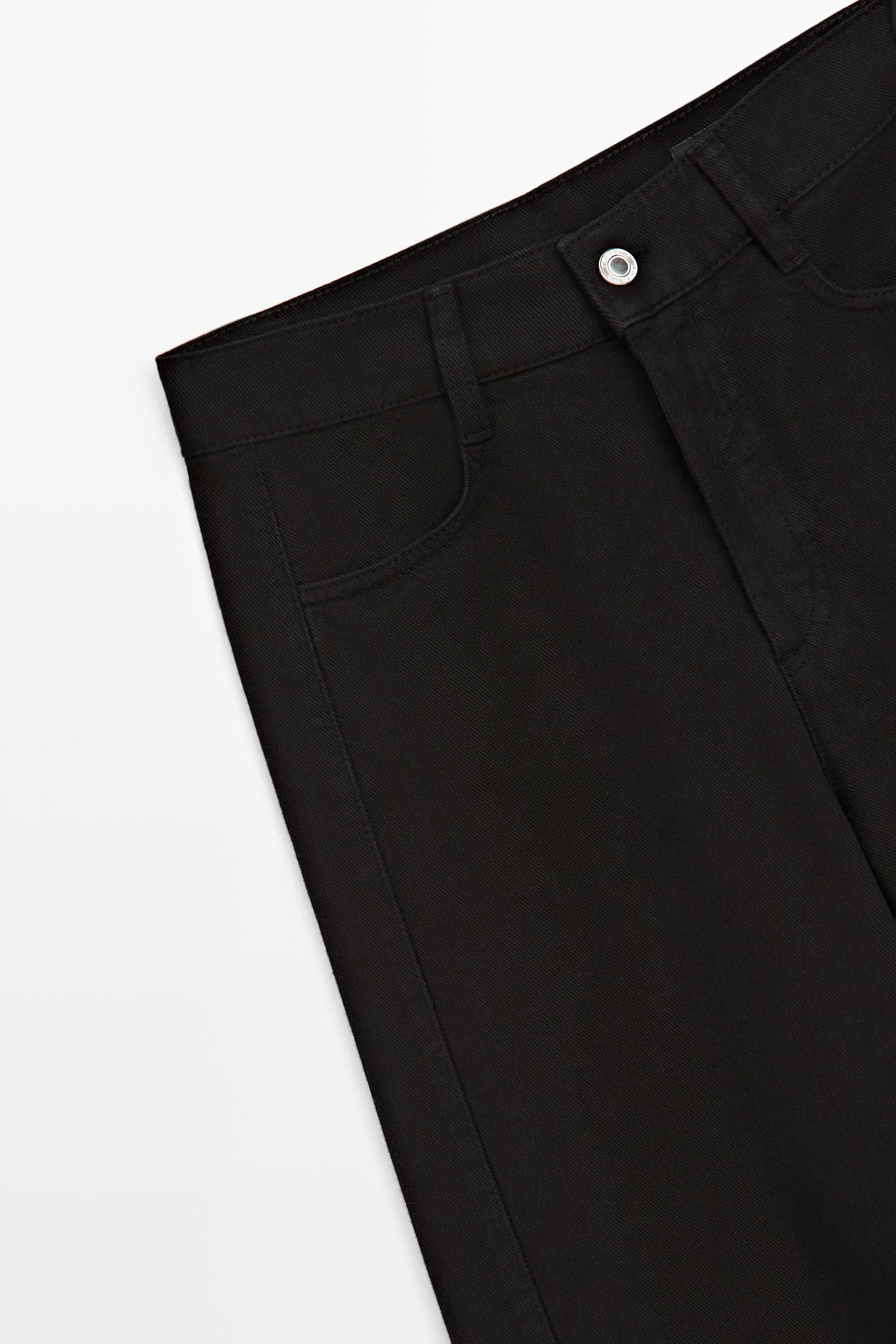 Flowy wide-leg jeans